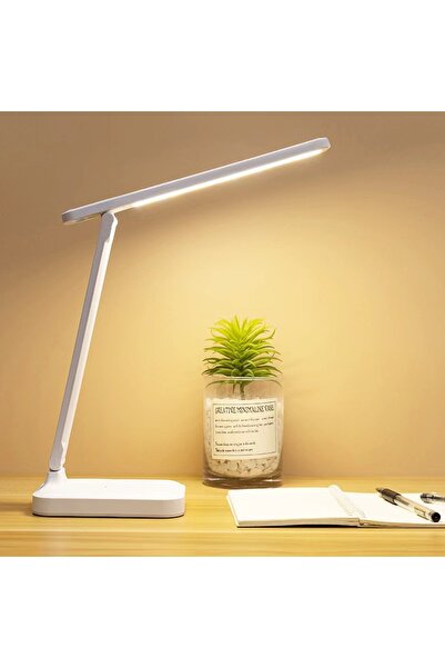 Choice مصباح مكتبي قابل للطي يعمل بالكهرباء (بدون بطارية)، مزود بإضاءة ليلية ...