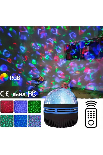 choice2 Hoopet Water ripple 1pc Star Projector, Projector, Water ean Wave Pro...