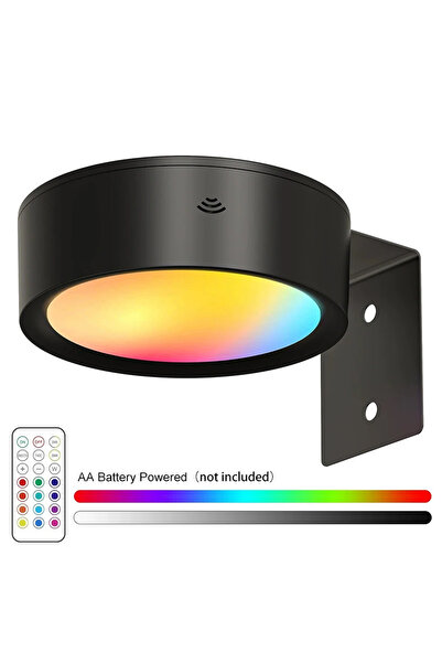 XIWANGFIRE black-1PC LED Wall Picture Lights 13-Color RGB Dimmable Painting A...