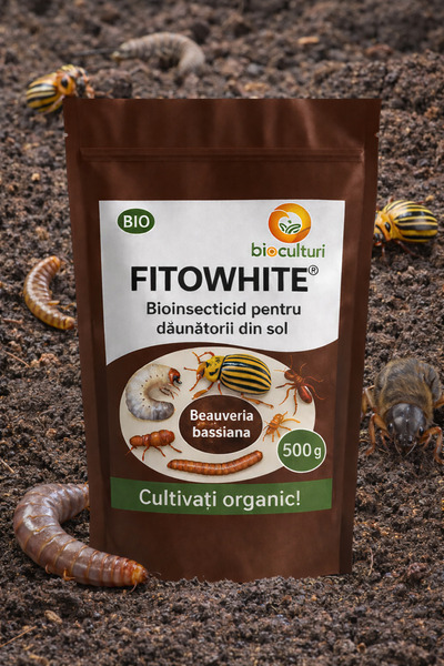 Bioculturi Fitowhite Against soil pests, 500g.