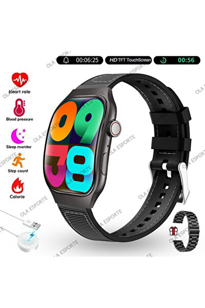 Choice ساعة Bk22Szstrap الذكية الجديدة للرجال، مزودة بتقنية بلوتوث للمكالمات ...