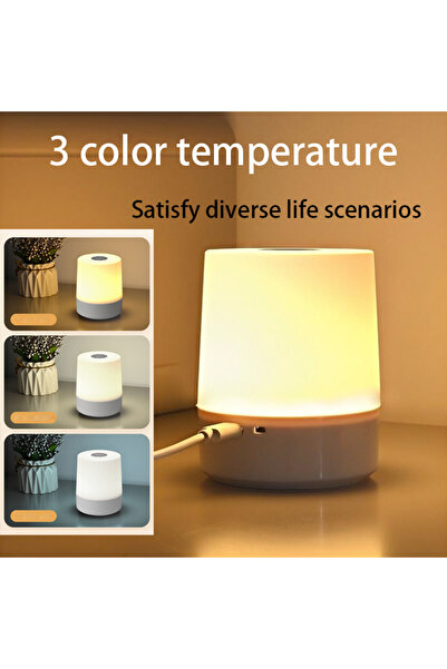 Choice 3 color night light Touch Night Lamp USB LED Lamp Touch Control Switch...