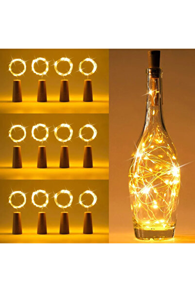 Choice 1m 10leds Warm White Battery Powered LED Wine Bottle Cork String Light...