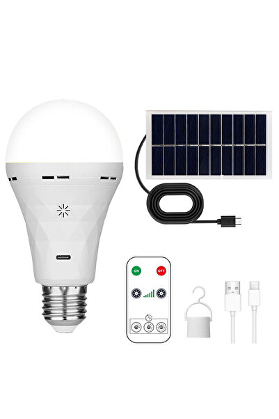 Choice White Rechargeable LED Light Bulb, Battery Powered, E27， Touch dimming...