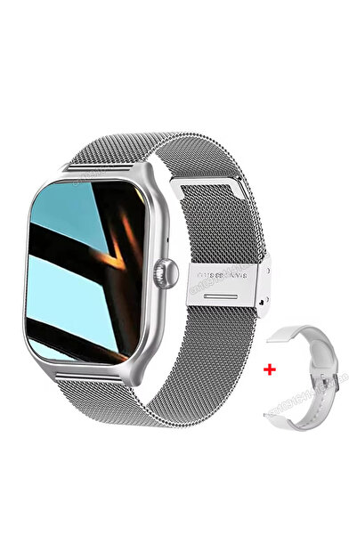 Choice ساعة ميلان الذكية الجديدة H9 Pro MAX من سيلفر، شاشة عالية الدقة 2.01 ب...