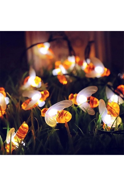 Choice سلسلة إضاءة بيضاء بطول 5 أمتار، مزودة بـ 20 مصباح LED، متوفرة بـ 20/50...