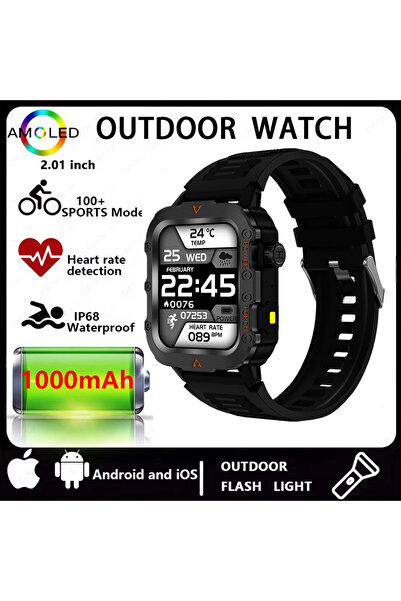Choice Black Men Smart Watch Bluetooth Call Sleep Heart Rate Health Monitor O...