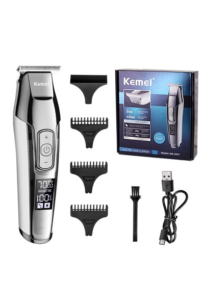 Choice ماكينة حلاقة الشعر واللحية الاحترافية للرجال KM-5027 Kemei-5027، سرعة ...