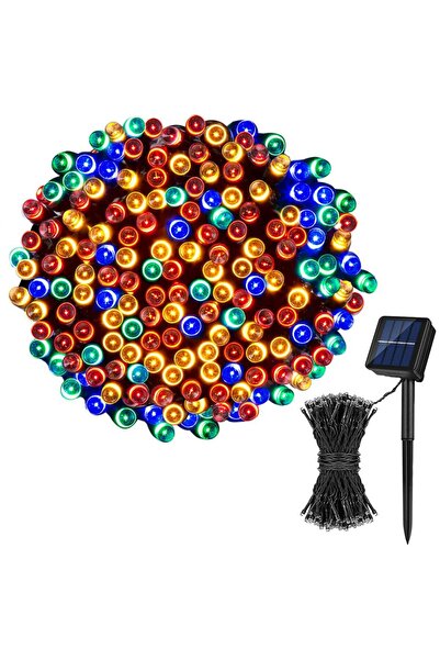 Choice 5M-20LED RGB LED Plastic Leath Solar Powered Outdoor Fairy Lights IP65...