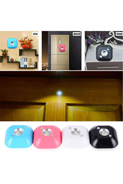 Choice مصباح ليلي LED صغير ذكي لاسلكي بمستشعر حركة PIR، مصباح حائط مغناطيسي، ...