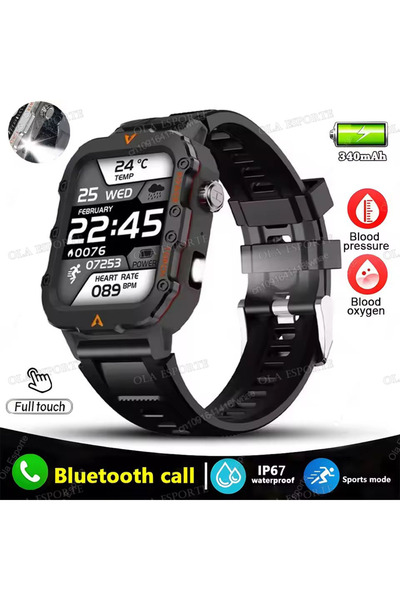 Choice ساعة Q11-Black 2025 الذكية الجديدة للرجال والنساء، ساعة رياضية خارجية ...