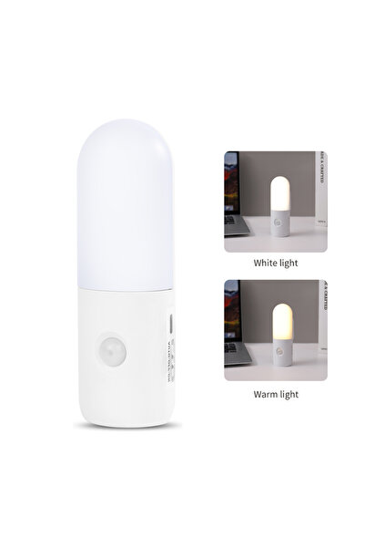 Choice Night Light 2 Pieces Rechargeable Magnetic Wall Light with Motion Sens...