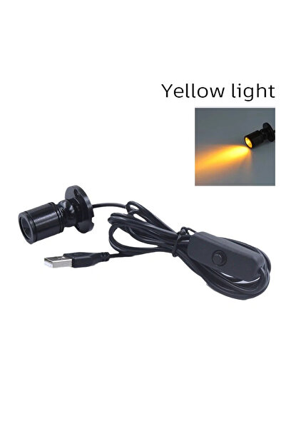 Choice مصباح سبوت لايت أصفر X123، يعمل بمنفذ USB، بقوة 3 وات، مزود بمنفذ LED،...