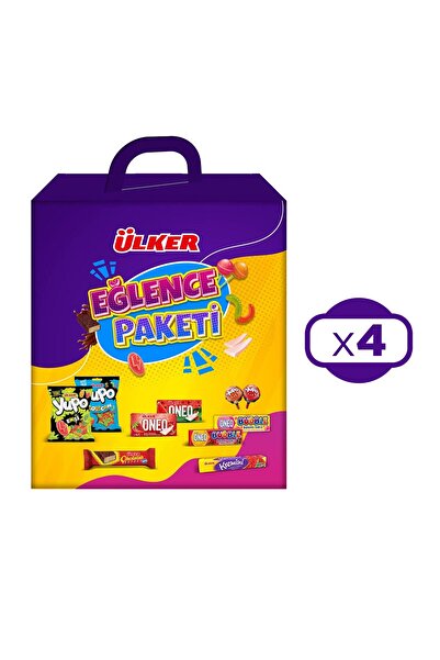 Ülker Entertainment Package 298.5 Gr X 4 Pieces