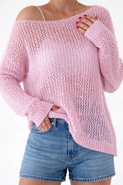 bb butik basic New Season Mesh Knitwear M7372