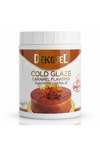 ovalette Jöle Karamel 1 Kg – Pasta, Triliçe ve Tatlı Kaplama Jölesi