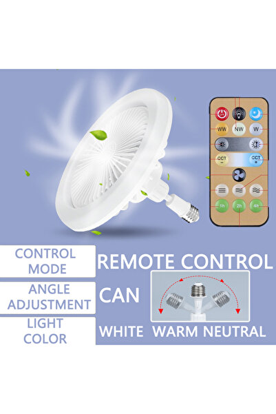 Choice1 Ceiling Fan 3 Smart 3-in-1 Ceiling Fan with Remote Control Lighting L...