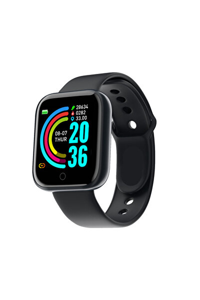 Choice Black Y68 Smart Watch Men Women Wristwatches D20 Smartwatch Electronic...