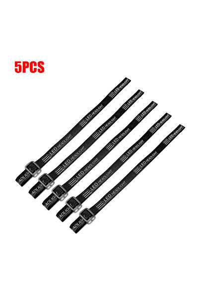 Choice 5PCS 1/2/5PCS New Black Elastic Head Strap Belt Adjustable Headband Fo...