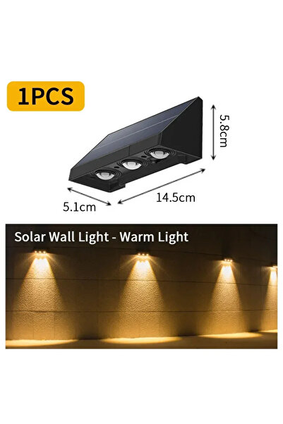 Choice 3 beads-1pcs Solar Lights Outdoor Led Solar Spotlights Garden Decorati...