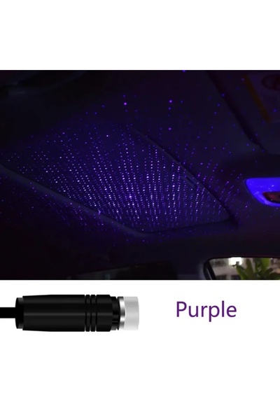 Choice Purple LED Starry Sky Lamp 5V USB Powered Starry Projector Night Lamp ...