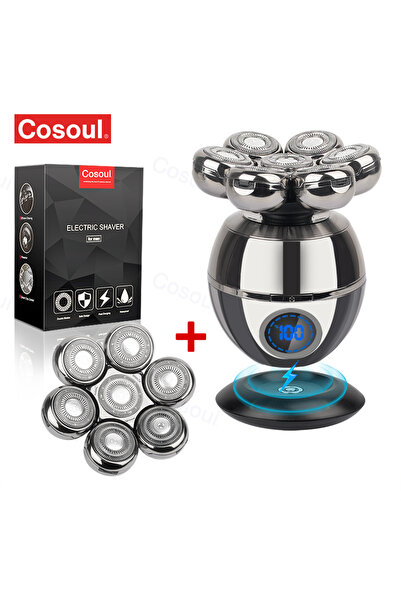 Choice Shaver add 1 Head Shaver for Men Electric Shaver Bald Head Shaver 5 in...