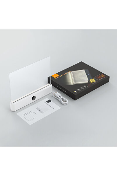 Choice مصباح قراءة ومصباح ليلي LED أبيض 2 في 1، 3 درجات حرارة لونية وإضاءة قا...