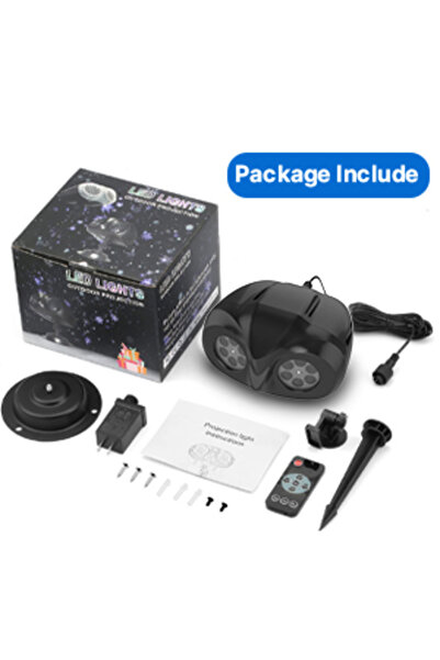 Choice US two head Christmas Projector Lights Outdoor, Snowflakes Projection ...