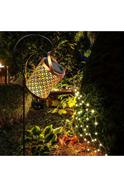 Choice مصباح سقي شمسي أبيض دافئ عادي، قطعة واحدة، مقاوم للماء، مصباح معلق للح...