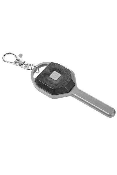 Choice مصباح يدوي صغير محمول من نوع COB LED فضي اللون، يُعلق على سلسلة المفات...