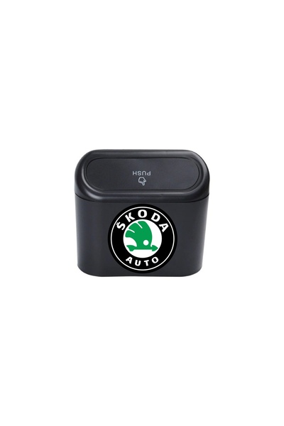 Autohelix MSA Car Trash Can For Storage And Cleaning For Skoda