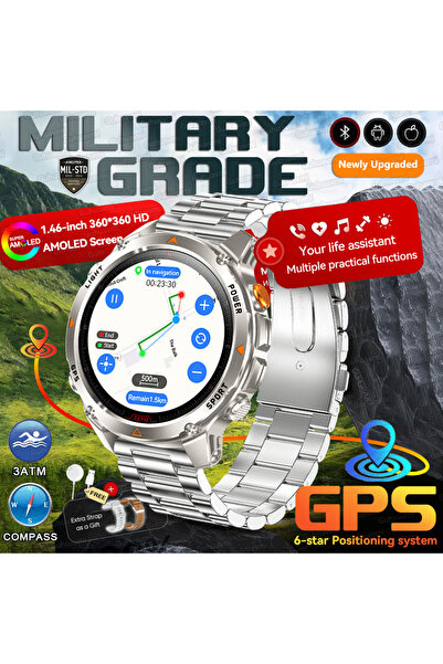 Choice ساعة ذكية فوررنر 570 مزودة بنظام تحديد المواقع العالمي (GPS) بستة أقما...