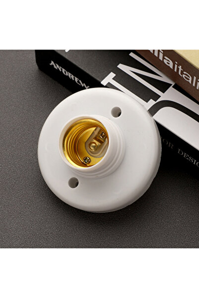 Choice4 قاعدة مصباح E27 متطورة بقطر 80 مم، حامل لمبة سيراميك مقاوم لدرجات الح...