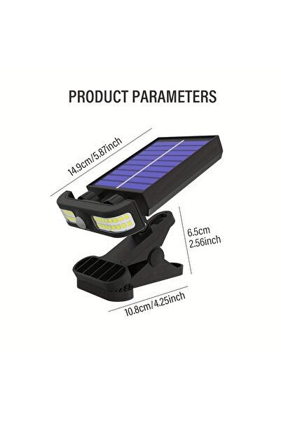 Choice قائمة المنتجات: مصباح خارجي ذكي يعمل بالطاقة الشمسية مزود بمستشعر حركة...