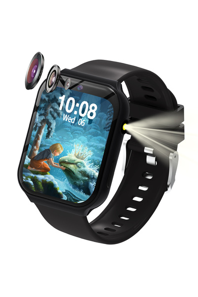 Choice ساعة ألعاب للأطفال باللون الأسود، إصدار 2025، ساعة ذكية جديدة للأطفال ...