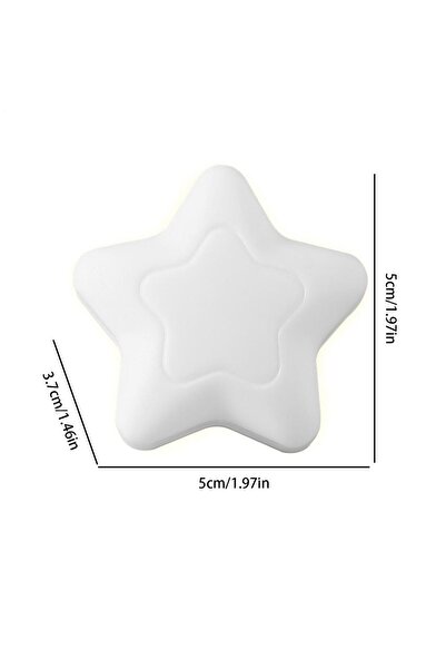 Choice warm light USB Night Light Star Shaped LED Bedside Night Light USB Cha...