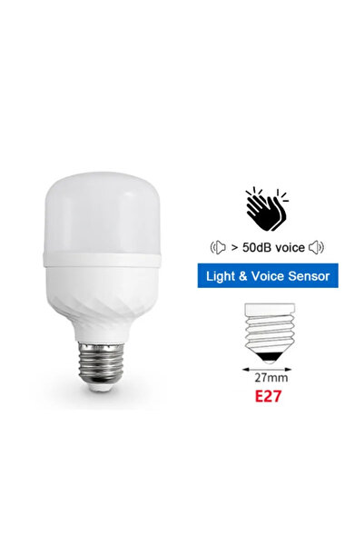 Choice 15W Voice Sensor E27 LED Bulb 220V Voice Control Light Motion Sensor R...