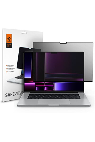 Spigen Pachet SafeView 1 - MacBook Pro 16" M4 2024/M3 2023/M2 2023/M1 2021