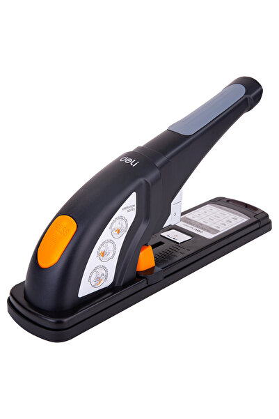 Deli Stapler 80 Sheets Power Saving Black