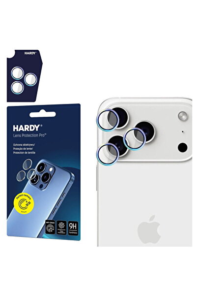 3MK Folie pentru iPhone 17 Pro / iPhone 17 Pro Max - Hardy Lens Protection Pr...