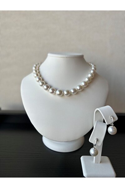 DURAN TAKI TASARIM Mayorka İnci Set (10 mm )