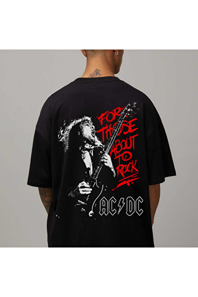 Kartier Tricou Negru Oversize About to rock