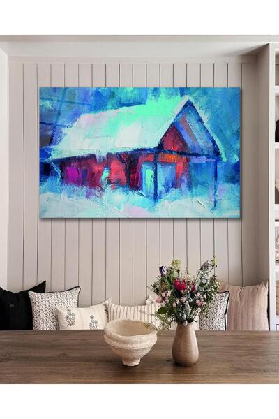 idealizbiz Αφηρημένη ζωγραφική σε γυαλί για το σπίτι Μοντέρνα διακόσμηση γραφ...