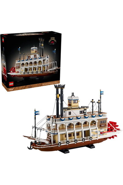 LEGO Idei - Barcă cu aburi 21356