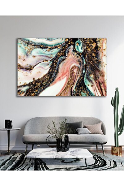 idealizbiz Pictură abstractă pe sticlă, modernă, pentru acasă, birou, salon, ...