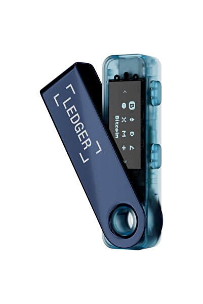 Ledger Nano S Plus Albastru Neptun Portofel Hardware Cripto