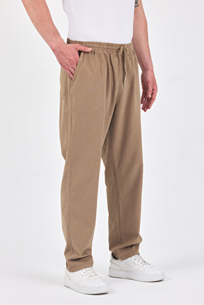 bilqasmi Men's Relaxed Fit Linen Pants Elastic Waist Summer Pajama Pants 5 Co...