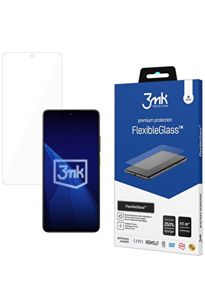 3MK Folie pentru Xiaomi Poco X7 Pro - FlexibleGlass - Transparentă