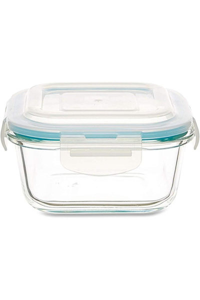 NEOFLAM Cloc Glass Storage Square .32L