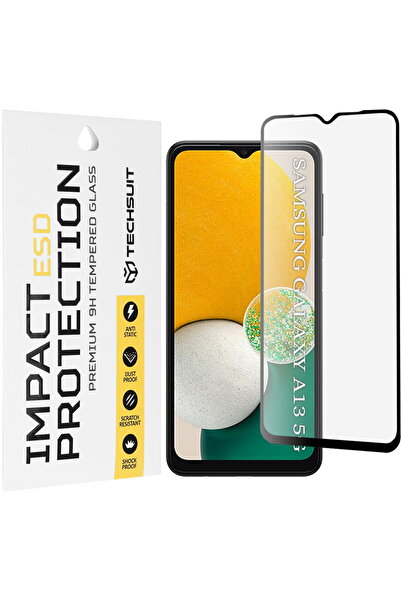 Techsuit Sticlă ESD pentru Samsung Galaxy A13 5G / A04S / A04 - Negru